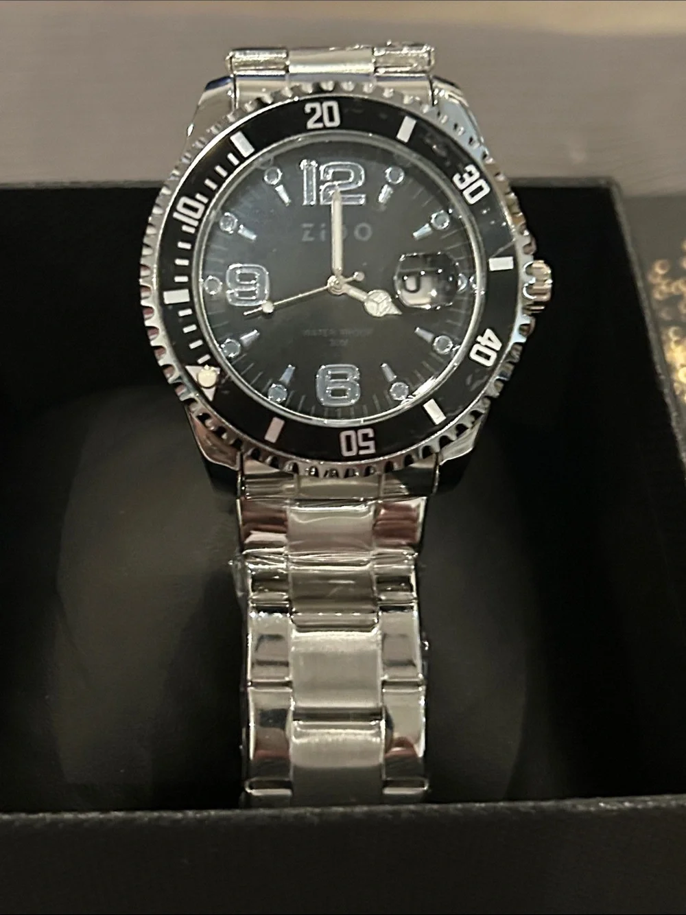 Automatic Stainless Steel Mechanical Watch - Silver